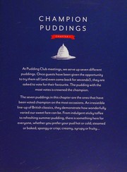 Cover of: Great British puddings: over 140 sweet, sticky, yummy, classic recipes from the world-famouse Pudding Club