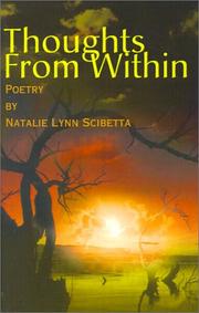Cover of: Thoughts from Within | Natalie Scibetta