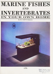 Cover of: Marine fishes and invertebrates in your own home
