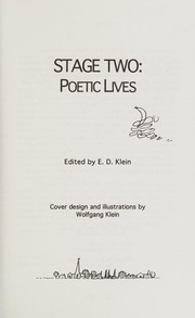 Cover of: Stage two: poetic lives