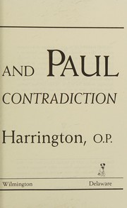 Cover of: Jesus & Paul: Signs of Contradiction