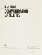 Cover of: Communication satellites