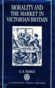 Cover of: Morality and the market in Victorian Britain
