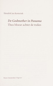 De Godmother in Panama by Hendrik Jan Korterink