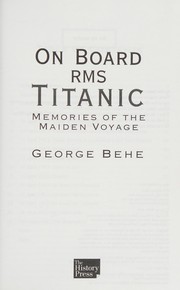 On Board RMS Titanic by George Behe