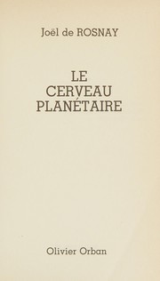 Cover of: Le cerveau planetaire