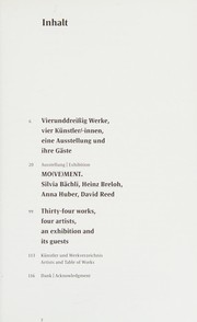 Cover of: MoMenthb: Silvia Bächli, Heinz Breloh, Anna Huber, David Reed