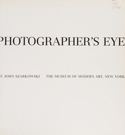 Cover of: The photographer's eye by John Szarkowski