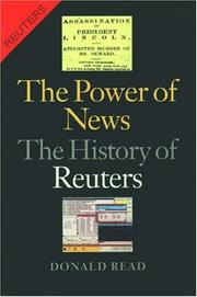 Cover of: The power of news: the history of Reuters