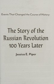 Events that changed the course of history by Jessica E. Piper