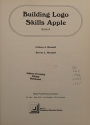 Cover of: Building Logo Skills, Book A/Apple/Grades 4-6