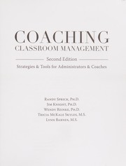 Cover of: Coaching classroom management: strategies & tools for administrators & coaches