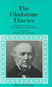 The Gladstone diaries : with Cabinet minutes and prime-ministerial correspondence. Vol. 10, January 1881-June 1883