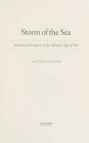 Storm of the Sea by Matthew R. Bahar