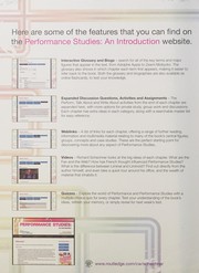 Cover of: Performance studies: an introduction