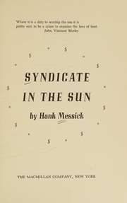 Cover of: Syndicate in the sun.