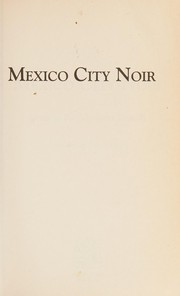 Cover of: Mexico City noir