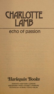Cover of: Echo Of Passion