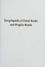 Cover of: Encyclopedia of comic books and graphic novels