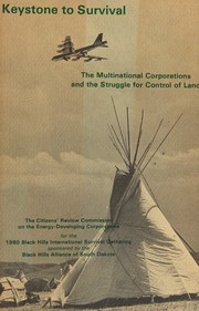 The keystone to survival by Black Hills Alliance