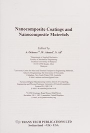 Cover of: Nanocomposite coatings and nanocomposite materials