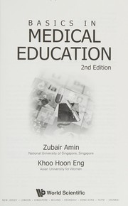 Basics in medical education by Zubair Amin