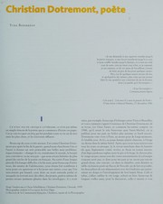 Cover of: Christian Dotremont: les développements de l'oeil : [exposition, Mons, Musée des Beaux-Arts, 28 mars - 20 juin 2004]