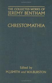 Book: Chrestomathia By Jeremy Bentham
