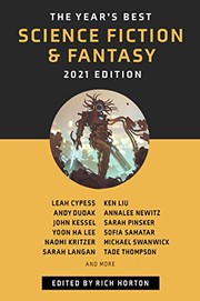 Cover of: The Year’s Best Science Fiction & Fantasy, 2021 Edition