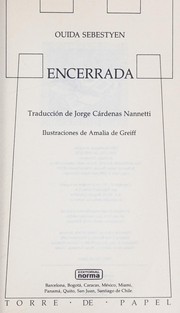 Cover of: Encerrada