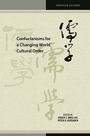 Cover of: Confucianisms for a Changing World Cultural Order