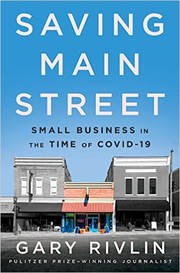 Cover of: Saving Main Street: Small Business in the Time of COVID-19