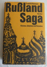 Cover of: Russland-Saga by Frederik Hetmann