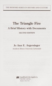 Cover of: Triangle Fire: A Brief History with Documents