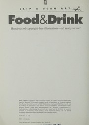 Cover of: Food & Drink: Hundreds of Copyright-Free Illustrations : All Ready to Use! (North Light Clip Art)