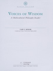 Cover of: Voices of Wisdom: A Multicultural Philosophy Reader