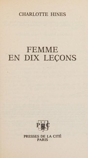 Cover of: Femme en dix leçons