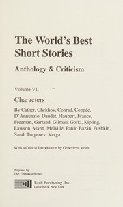 Cover of: The World's best short stories: anthology & criticism