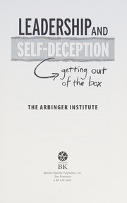 Cover of: Leadership and self-deception