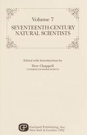 Cover of: Seventeenth-century natural scientists