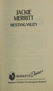 Cover of: Mustang Valley
