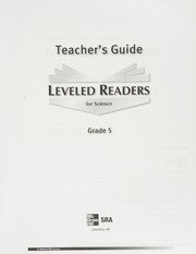 Cover of: Leveled readers for science