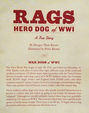 Cover of: Rags Hero Dog of WWI: A True Story