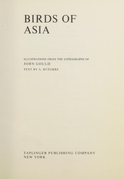Cover of: Birds of Asia.