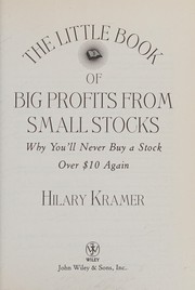 The little book of big profits from small stocks by Hilary Kramer