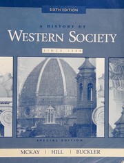 Cover of: A history of Western society since 1300