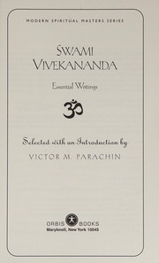 Cover of: Swami Vivekananda by Vivekananda