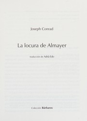 Cover of: La locura de Almayer by Joseph Conrad