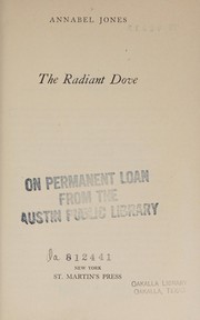Cover of: The radiant dove