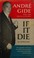 Cover of: If it die